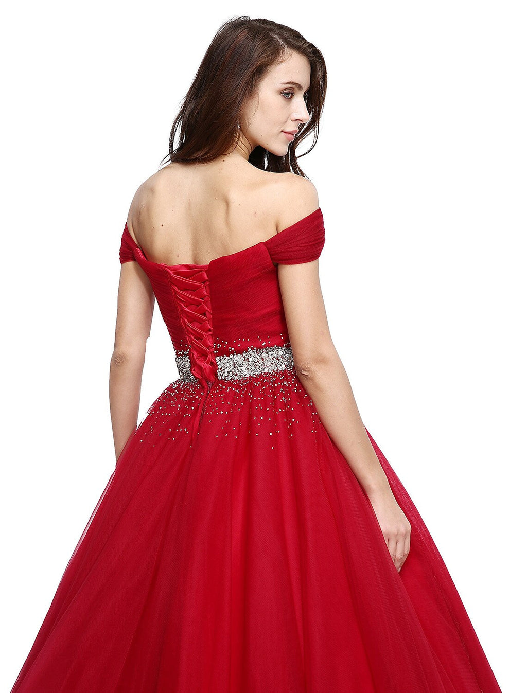 Formal Evening Floor Length leeveless V Wire Beading