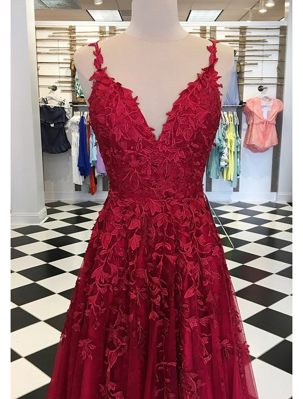 Bridesmaid Dress A-Line/Princess Bateau Knee-Length With Appliqued