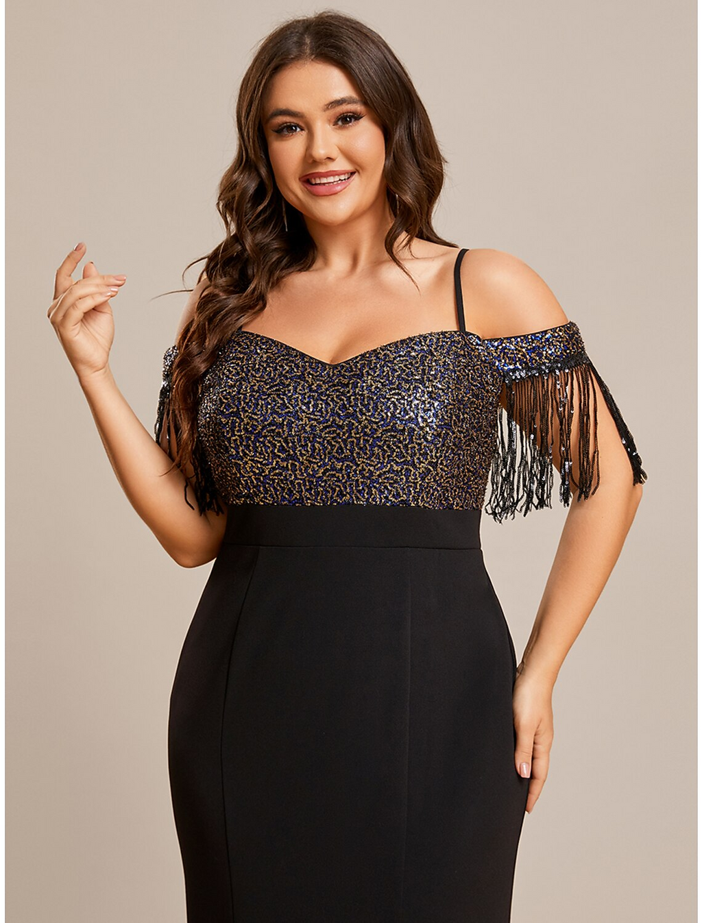 Wedding Guest Dresses Dress Formal Floor Length Short Sleeve Off Shoulder Fabric with Tassel