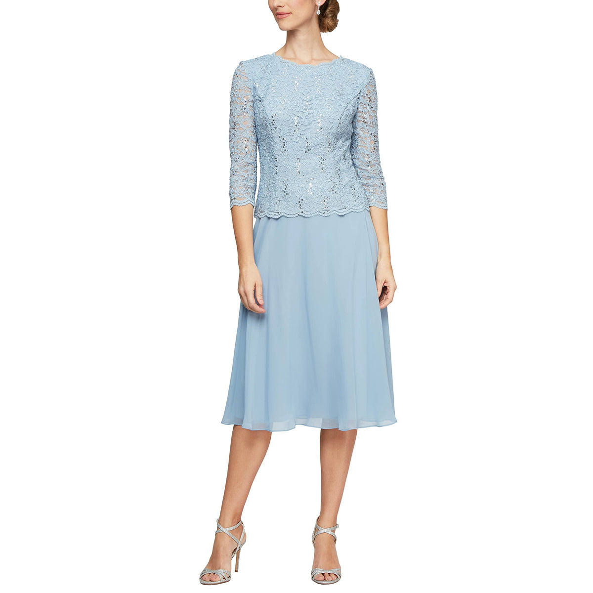Mother of the Bride or Groom Dresses Tea Length Formal Dress Wedding Guests Dresses