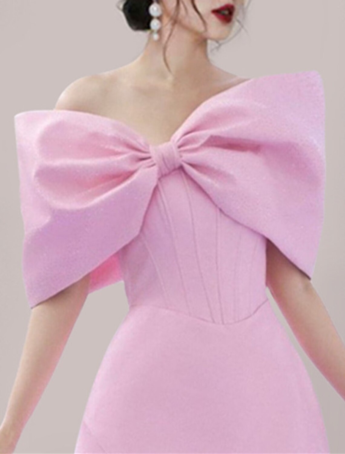 Homecoming Dresses Princess Dress Graduation Party Wear Short / Mini Sleeveless Off Shoulder with Bow(s)
