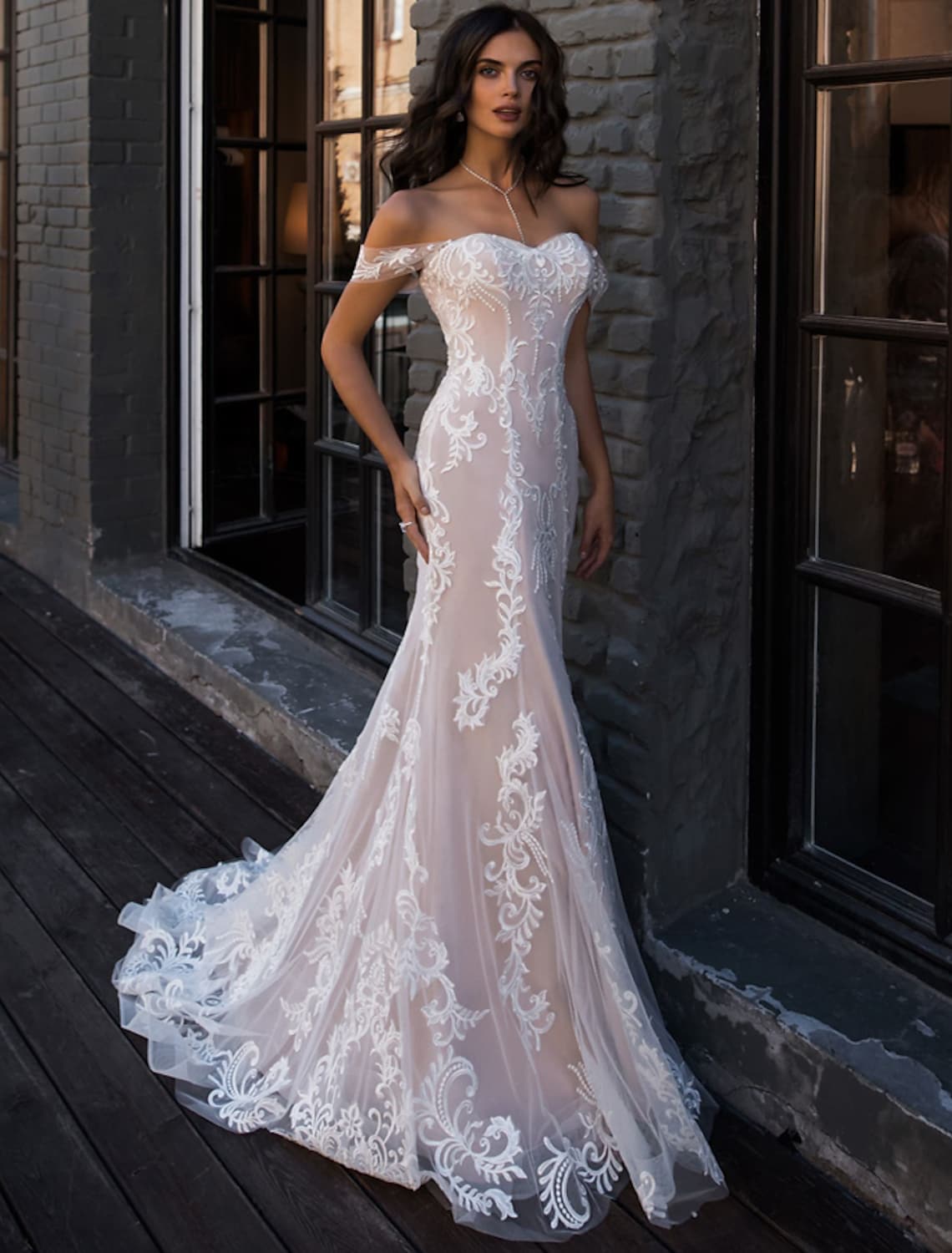 Beach Wedding Dresses Regular Straps