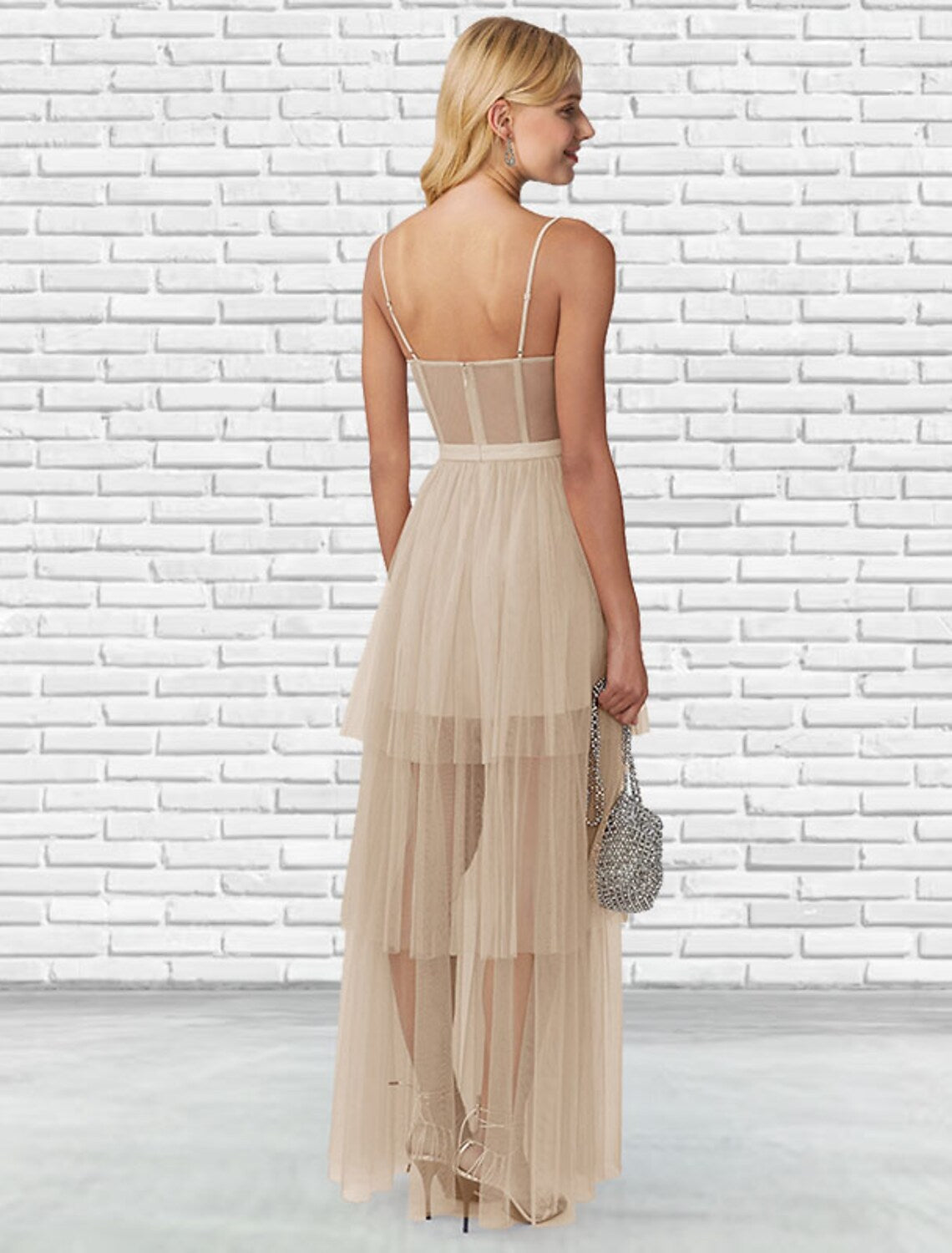 Ball Gown Prom Dresses Dress Party Wear Floor Length Sleeveless Sweetheart Backless