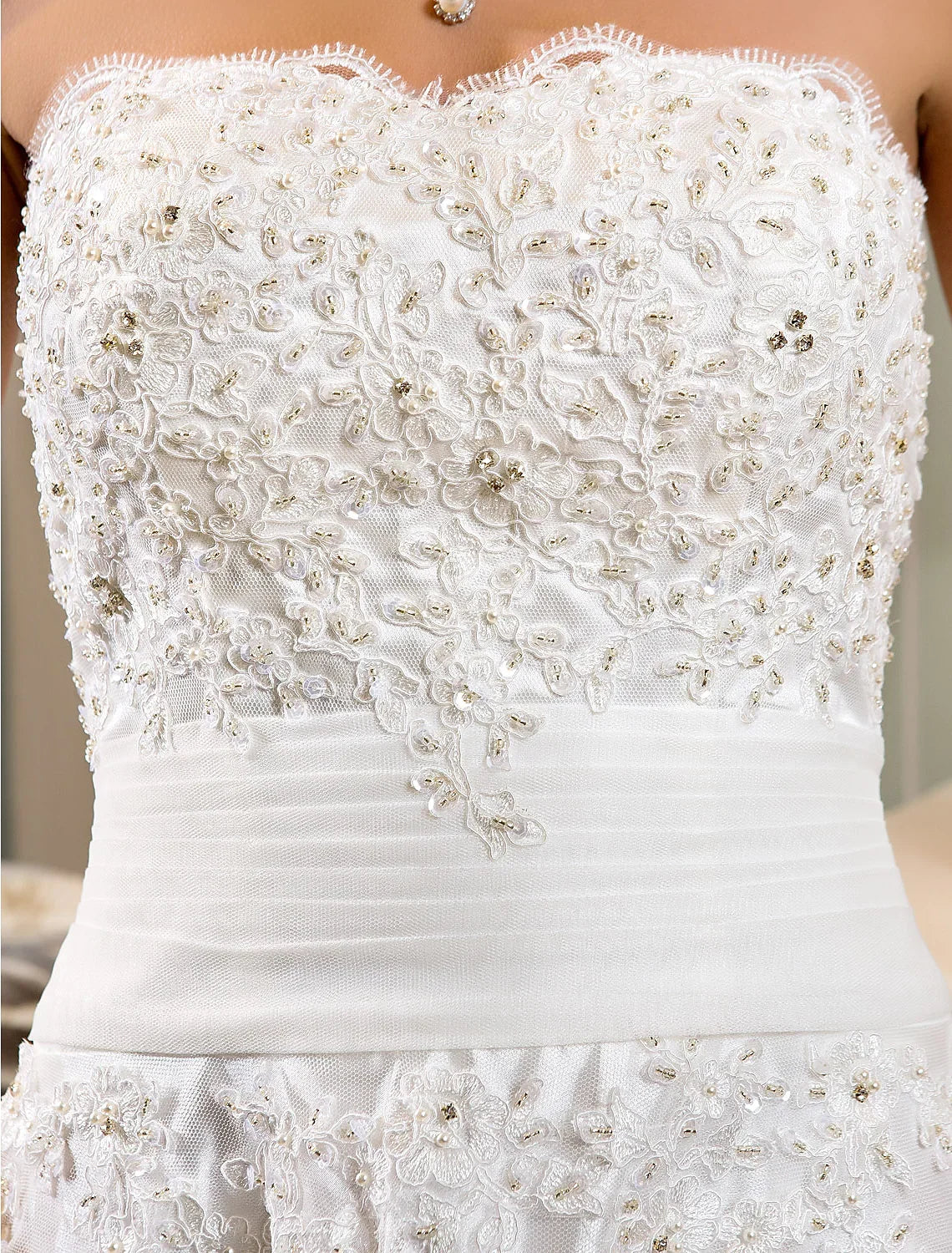 White Open Back Little Dresses A-Line Strapless Strapless Beaded Button