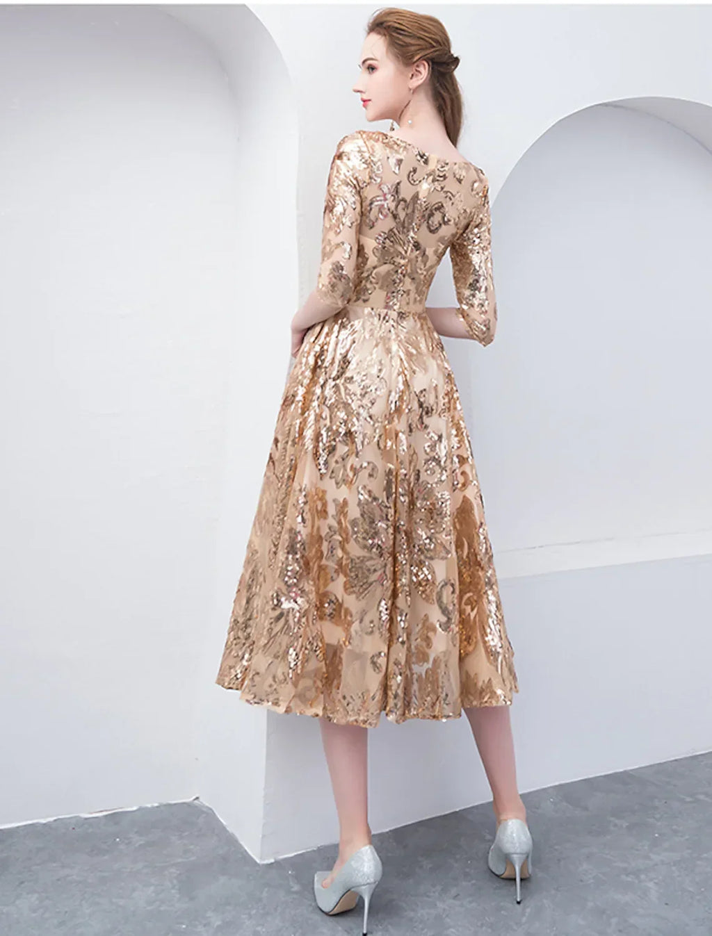 Cocktail Dresses Party Dress Half Sleeve