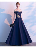 Wedding Guest Floor Length Short Sleeve