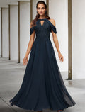 Mother of the Bride Dress Wedding Guest Plus Size Elegant Halter Neck Floor Length Sleeveless with Appliques Fall