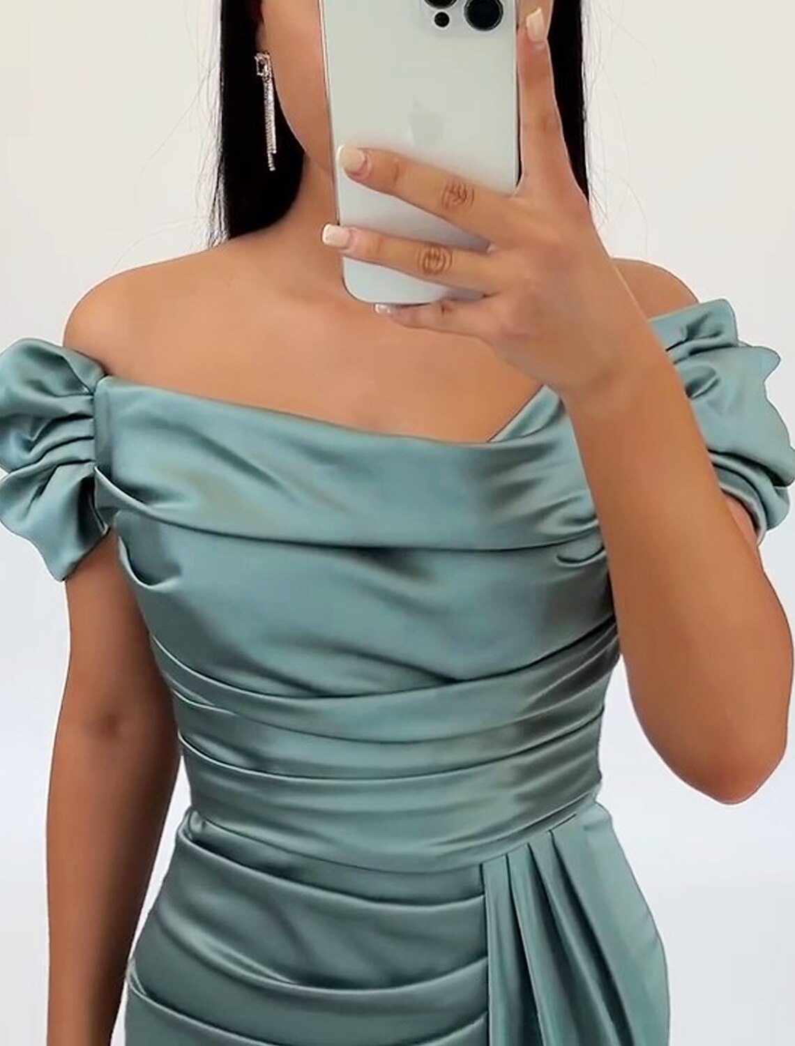 Black Mermaid / Trumpet Evening Gown Elegant Dress Wedding Guest Tie Sweep / Brush Train Sleeveless Square Neck with Ruched Overskirt