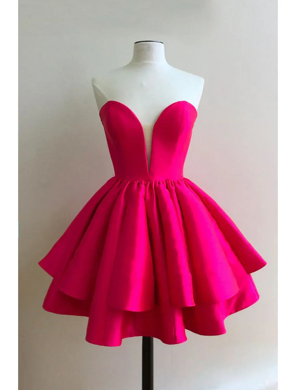 Pink Homecoming Dresses Princess Dress Graduation Cocktail Party Short / Mini Sleeveless Sweetheart Dress Backless with Ruffles