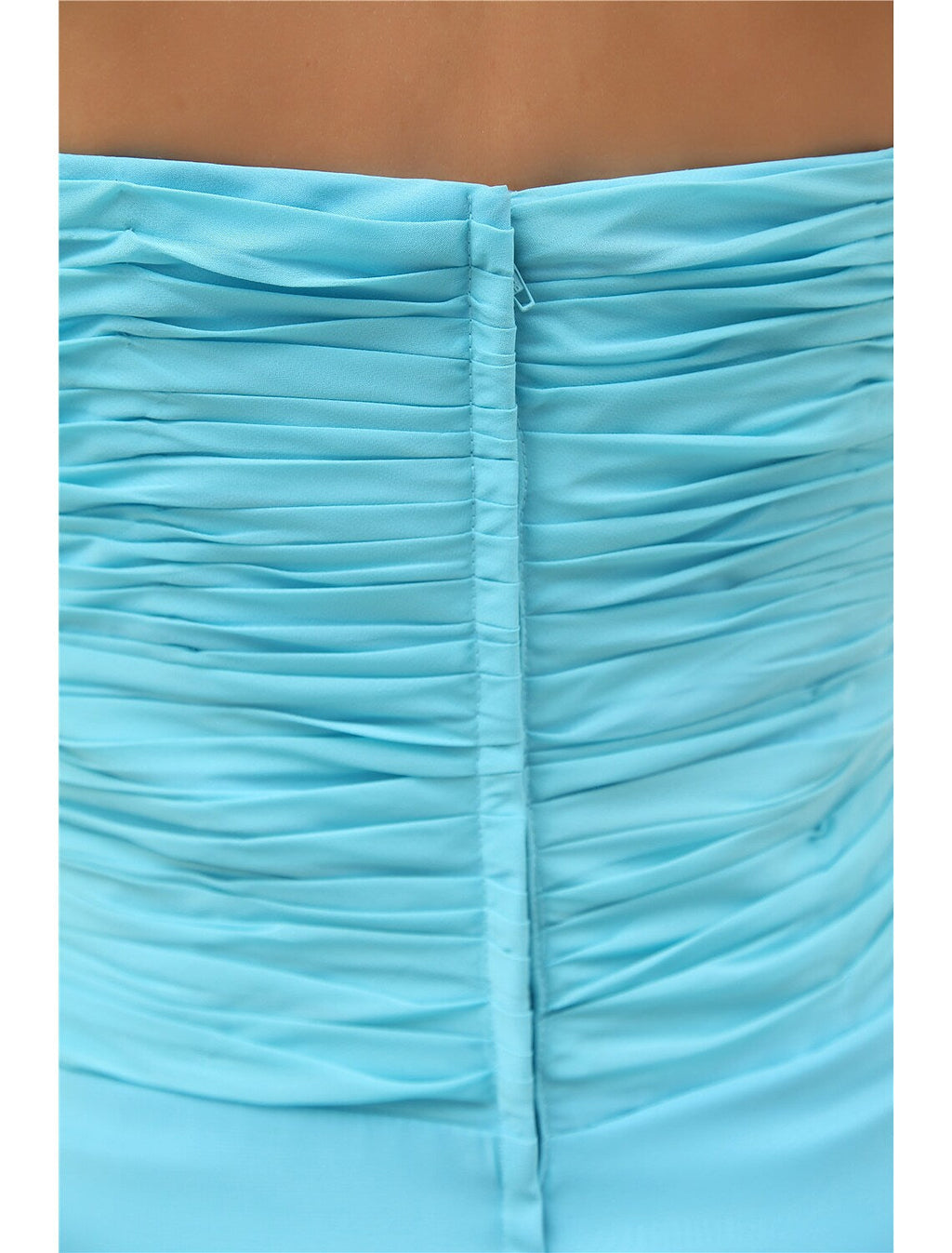 Evening Gown Elegant Floor Length Sleeveless with Pleats Ruched