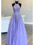Open Back Dress Formal Floor Length Sleeveless Backless with Pleats Beading Appliques