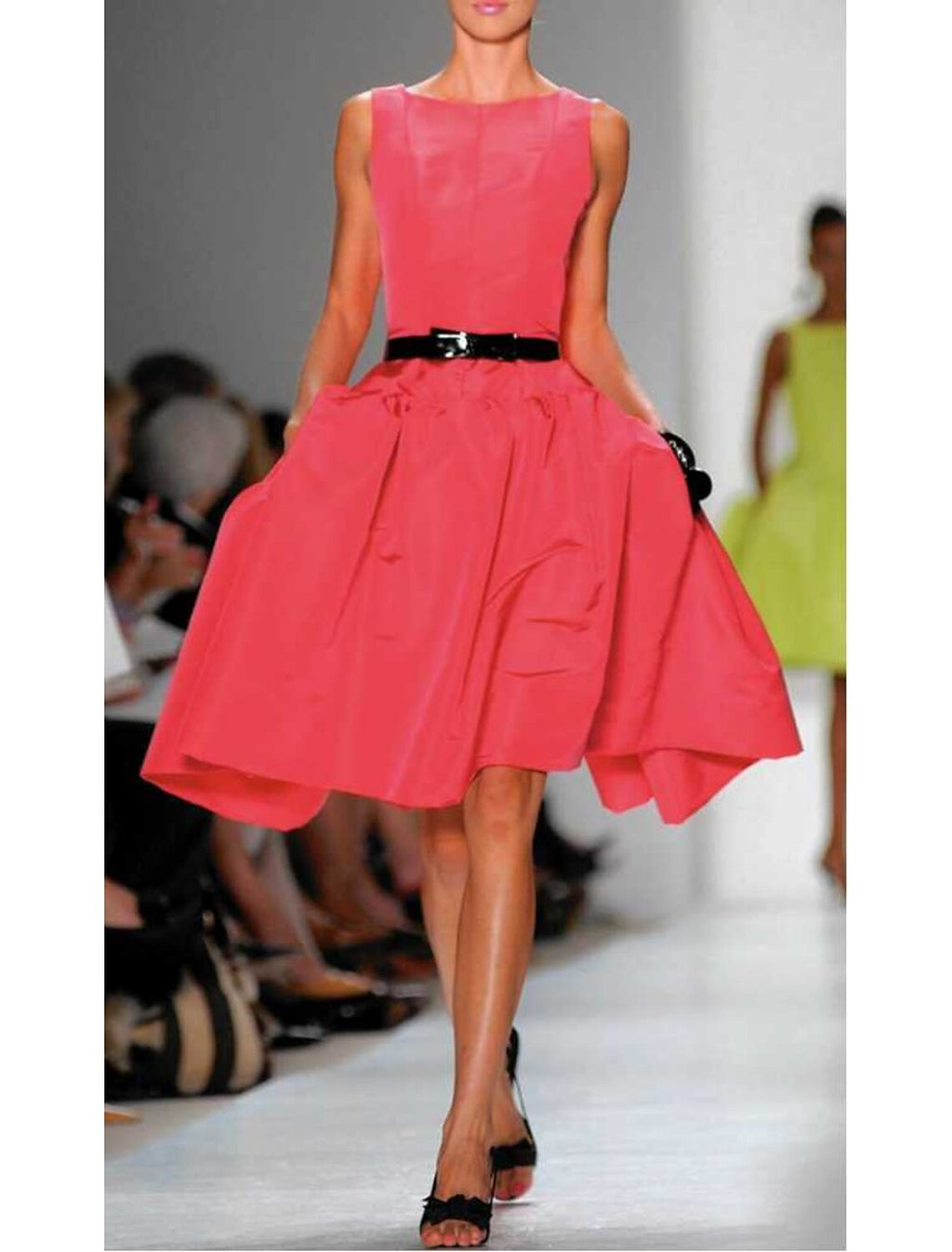 Homecoming Dresses Celebrity Style Dress Party Wear Cocktail Party Knee Length Sleeveless Jewel Neck with Bow(s)