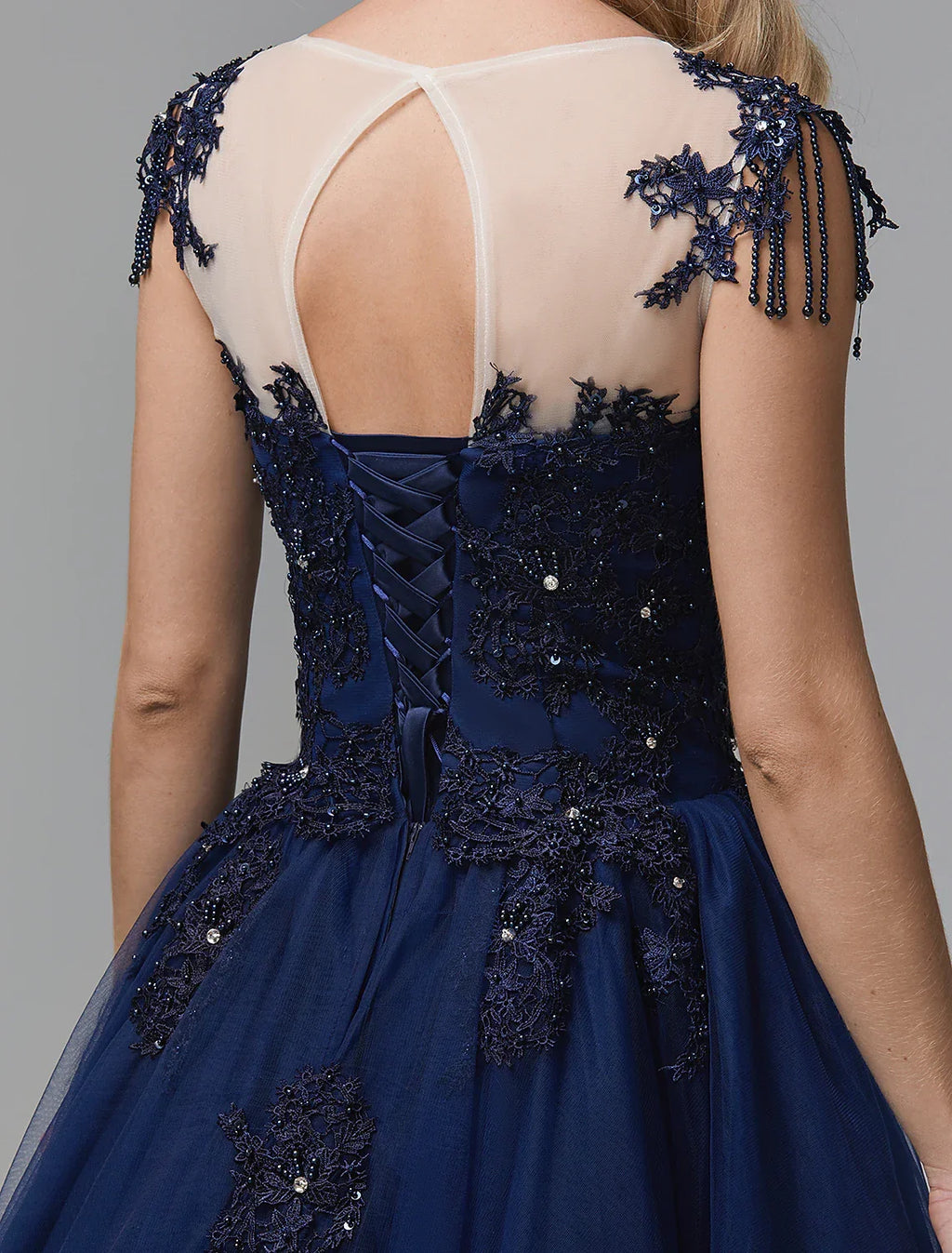 Ball Gown Prom Dresses Sparkle Dress Long Sleeve Off Shoulder with Beading