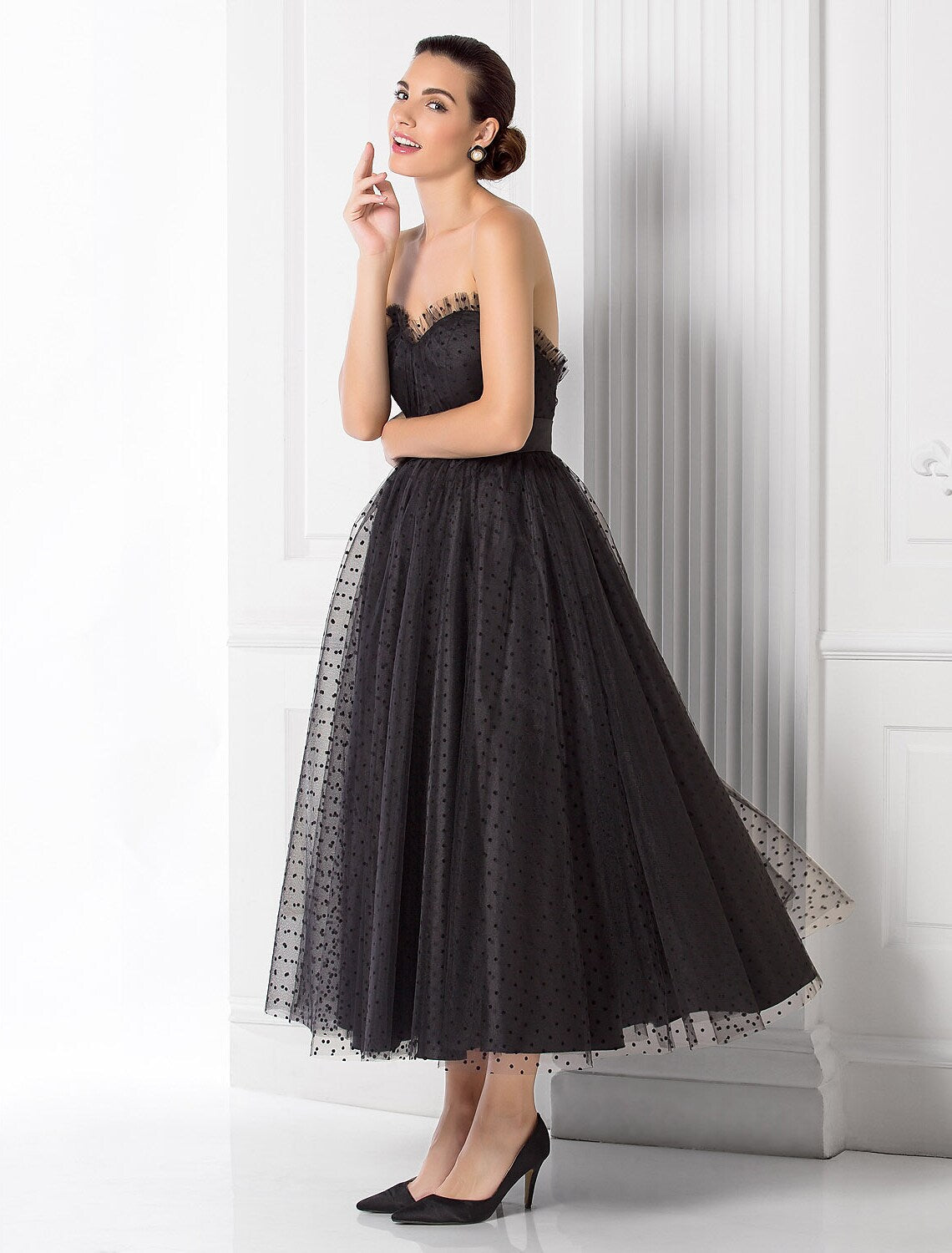 Black Little Homecoming Dresses Sleeveless Sash Ribbon