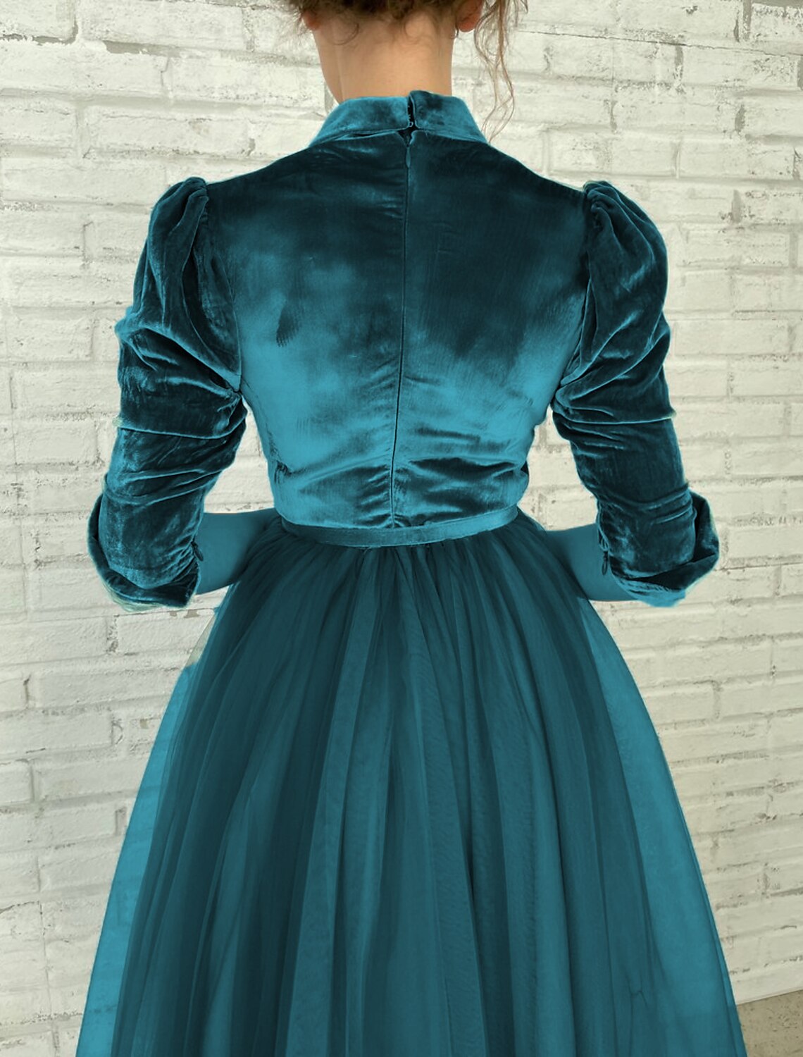 Ball Gown Cocktail Dresses Elegant Dress Party Wear Quinceanera Ankle Length Half Sleeve V Neck with Sash / Ribbon Buttons Splicing