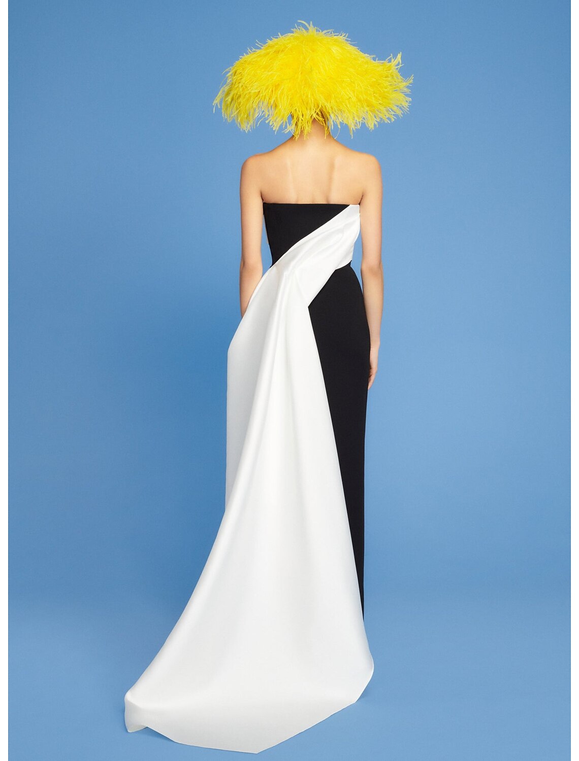 Sheath / Column Evening Gown Color Block Dress Wedding Short / Mini Sleeveless Strapless with Ruched