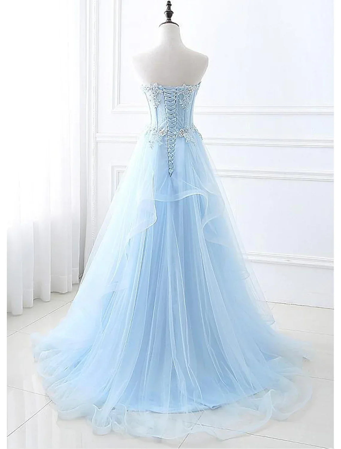 Sexy Engagement Prom Birthday Dress Strapless Sleeveless Pleats