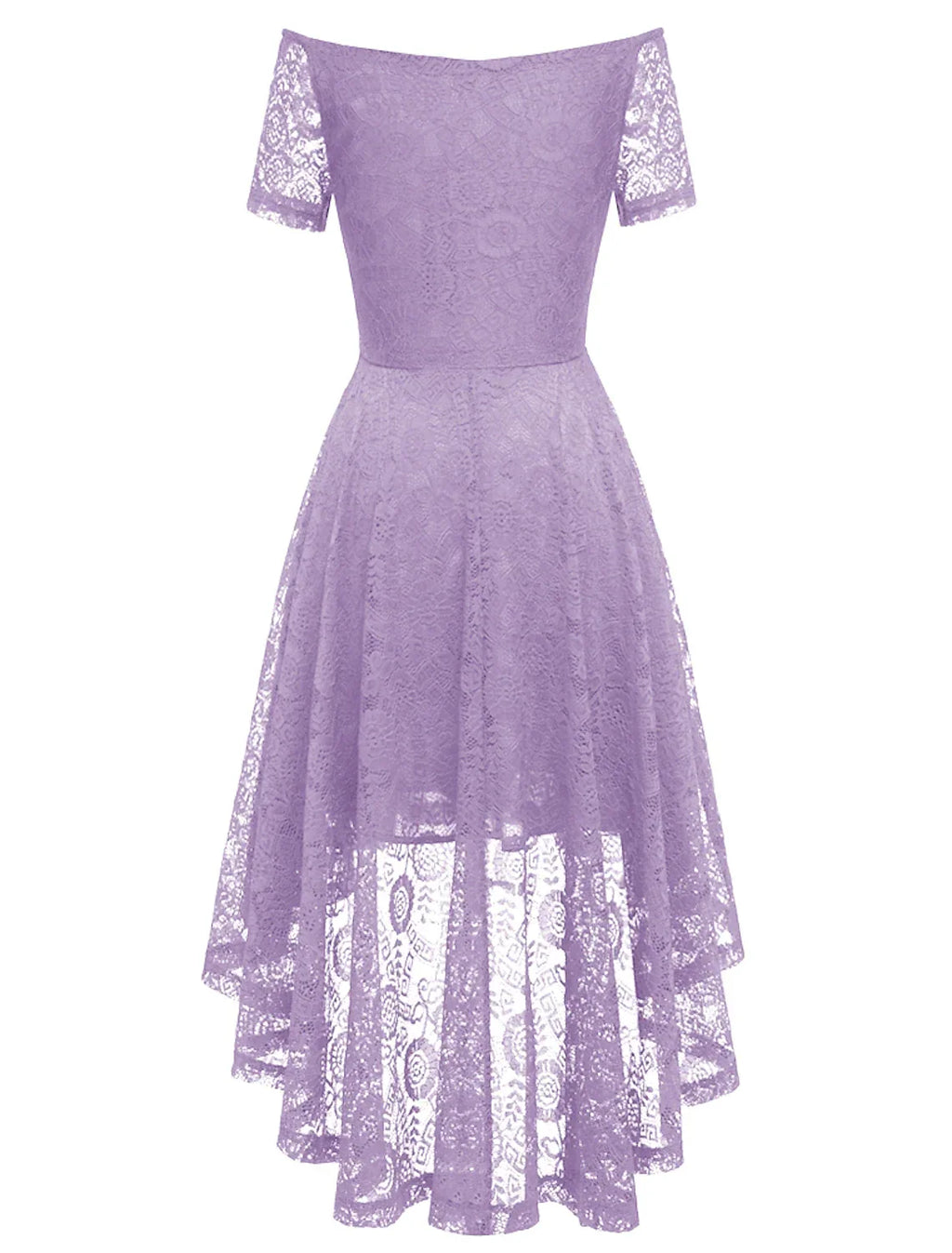 Cocktail Dresses Vintage Dress Graduation Party Wear Knee Length Short Sleeve Off Shoulder with Pleats