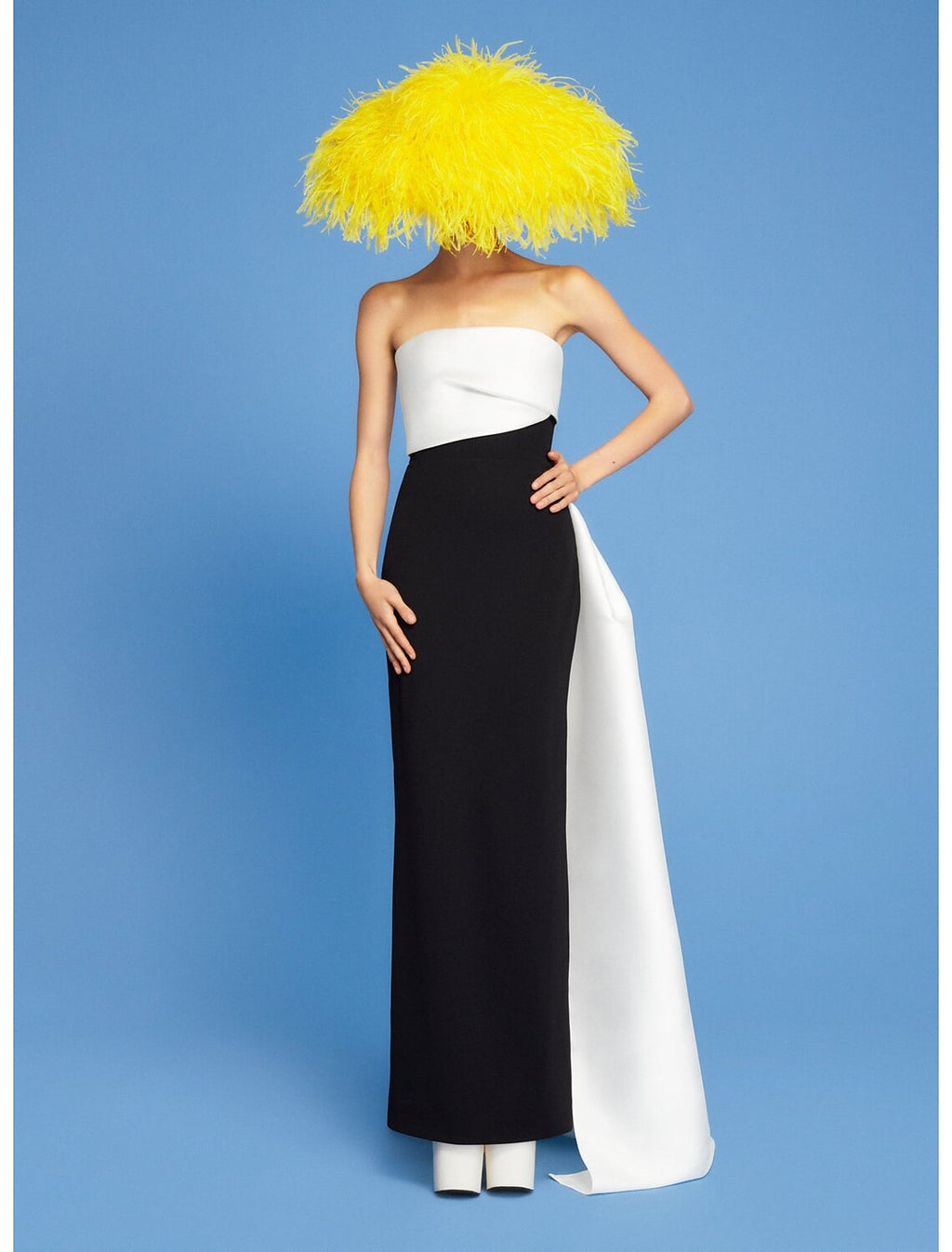 Sheath / Column Evening Gown Color Block Dress Wedding Short / Mini Sleeveless Strapless with Ruched