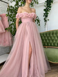 Corsets Dress Wedding Guest Birthday Sweep / Brush Train Short Sleeve Off Shoulder with Slit Appliques