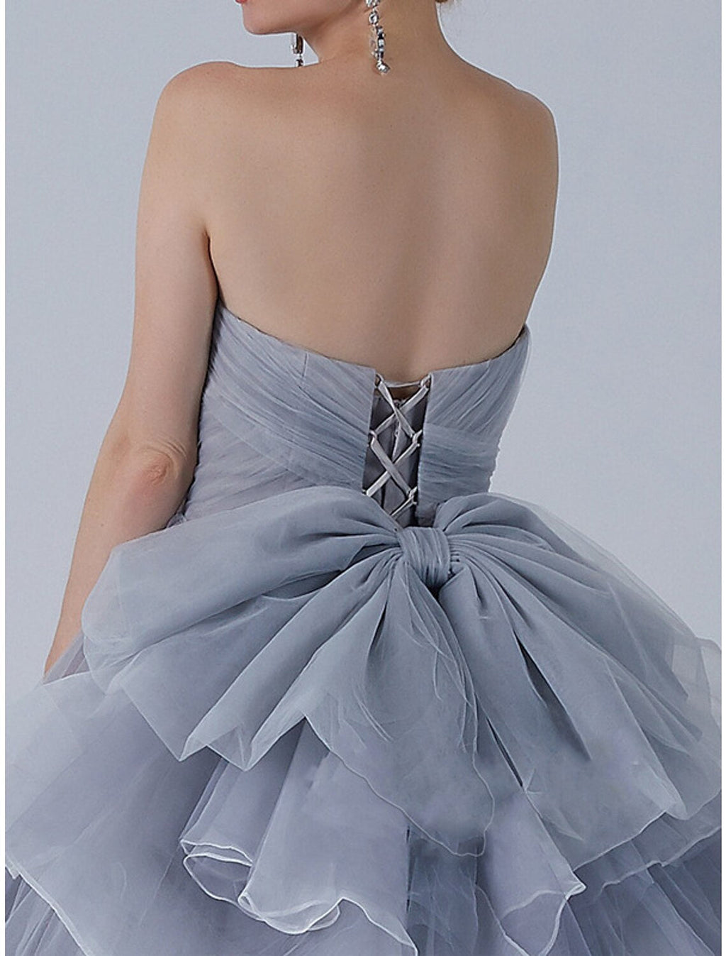 Ball Gown Prom Dresses Luxurious Dress Quinceanera Prom Sweep / Brush Train Short Sleeve Off Shoulder with Bow(s) Pleats