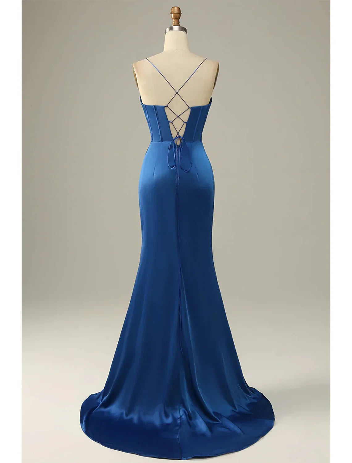 Mermaid / Trumpet Evening Gown Corsets Dress Cocktail Party Prom Floor Length Sleeveless Cowl Neck with Ruched