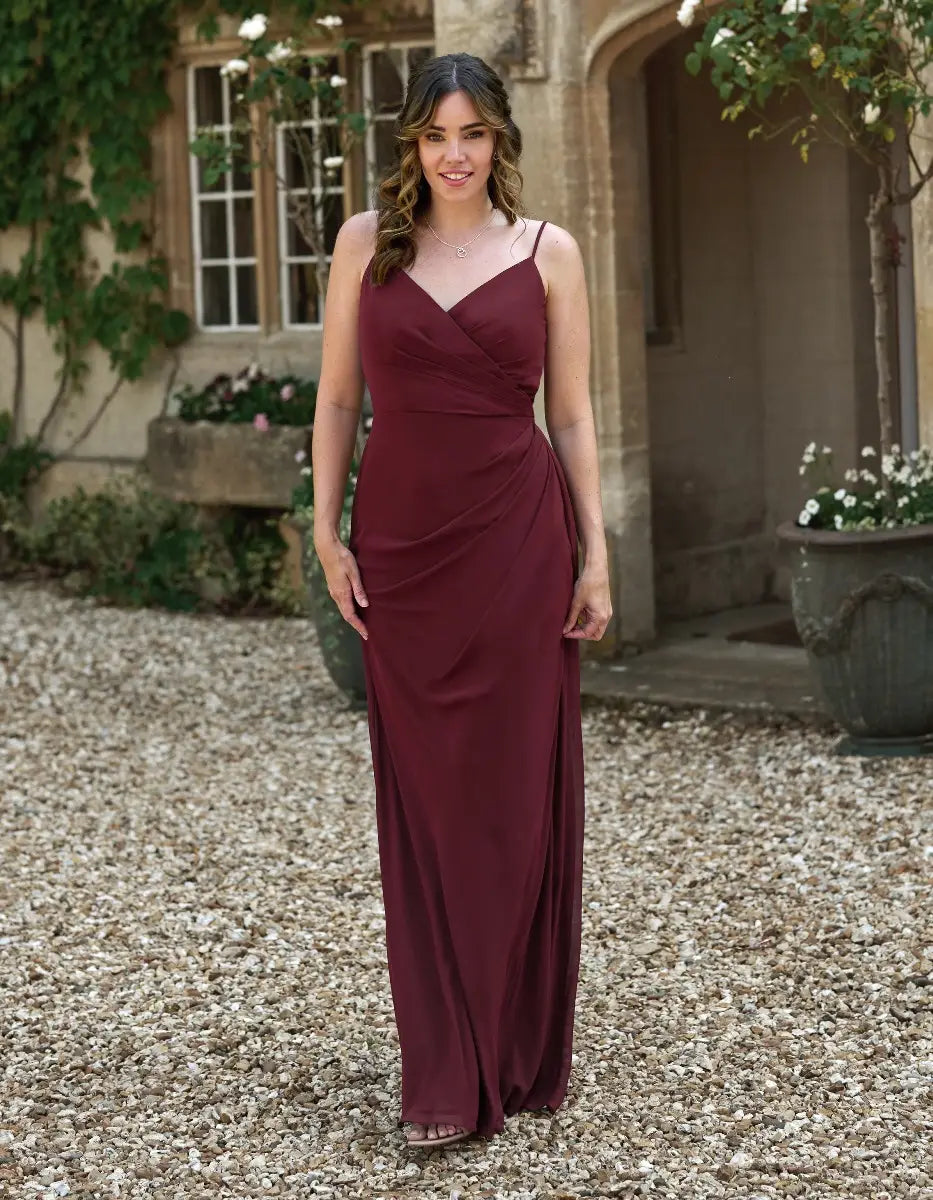 a classic style with simple spaghetti straps for style & comfort