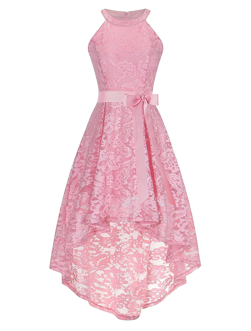 Special Occasion Dresses Hot Dress Homecoming Graduation Asymmetrical Sleeveless Halter Neck with Sash / Ribbon Bow(s)