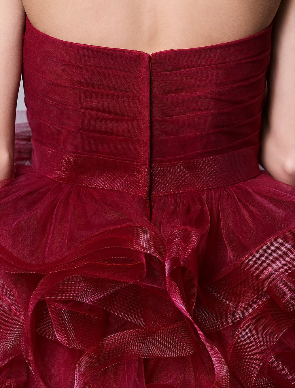 Ball Gown Hot Homecoming Cocktail Party Valentine's Day Dress Strapless Sleeveless Short / Mini with Ruched