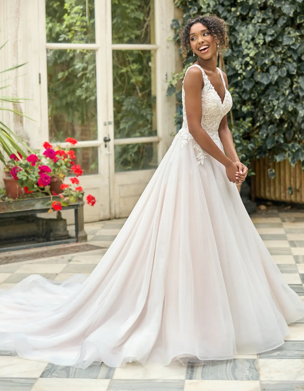 a sparkling glitter a-line