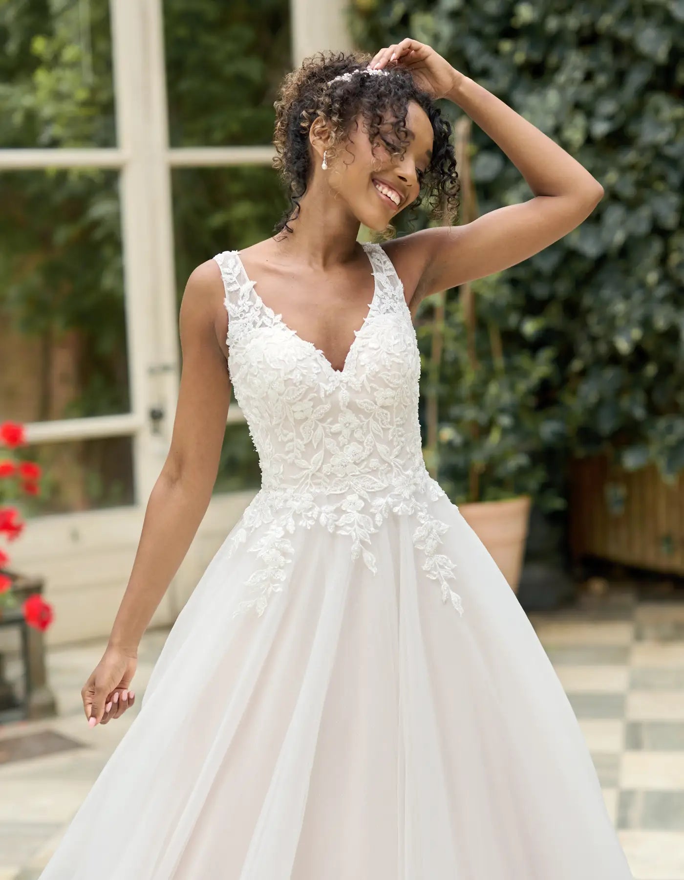 a sparkling glitter a-line