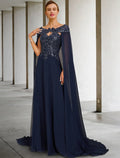 Two Piece A-Line Mother of the Bride Dress Vintage Elegant Strapless Floor Length Sleeveless