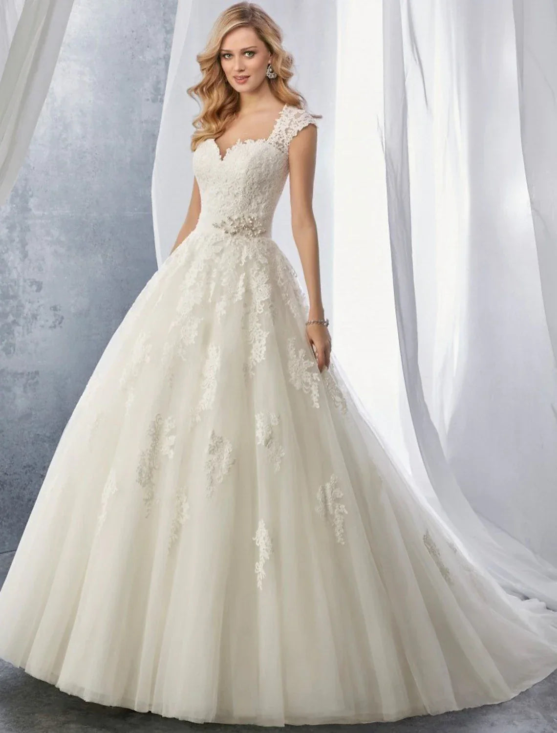 Engagement Formal Dresses Ball Gown Straps