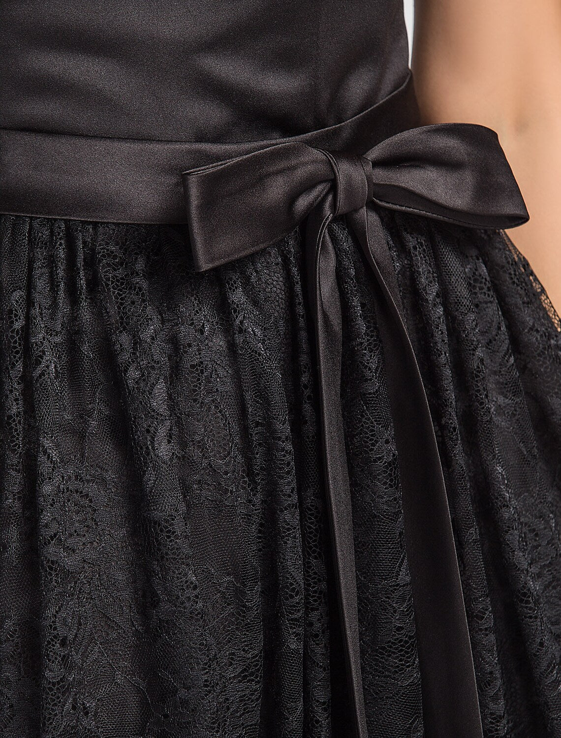 Black Bridesmaid Dress Sleeveless Little Dress Length Draping