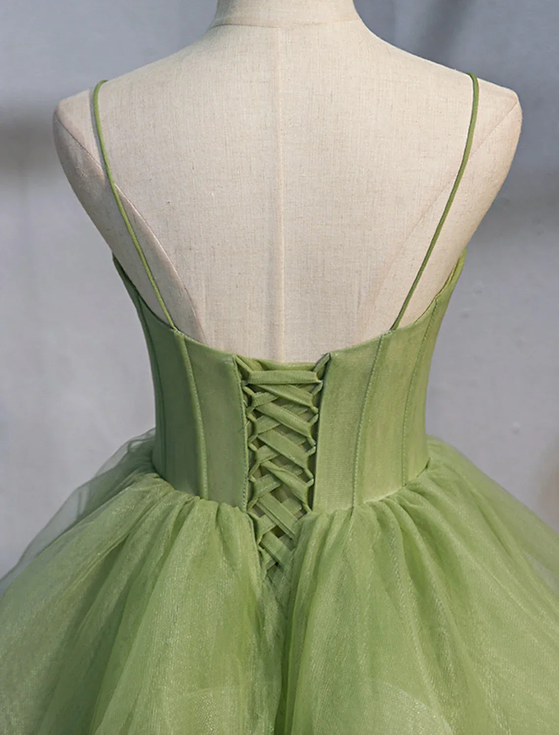 Ball Gown Quinceanera Dresses Elegant Dress Performance Sweet 16 Court Train Sleeveless Spaghetti Strap with Ruffles