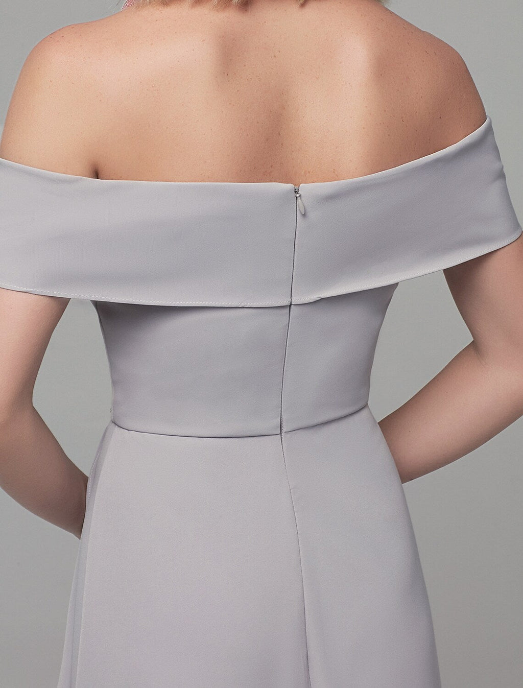 Luxurious Dress Wedding Floor Length Short Sleeve Off Shoulder with Rhinestone Split Front