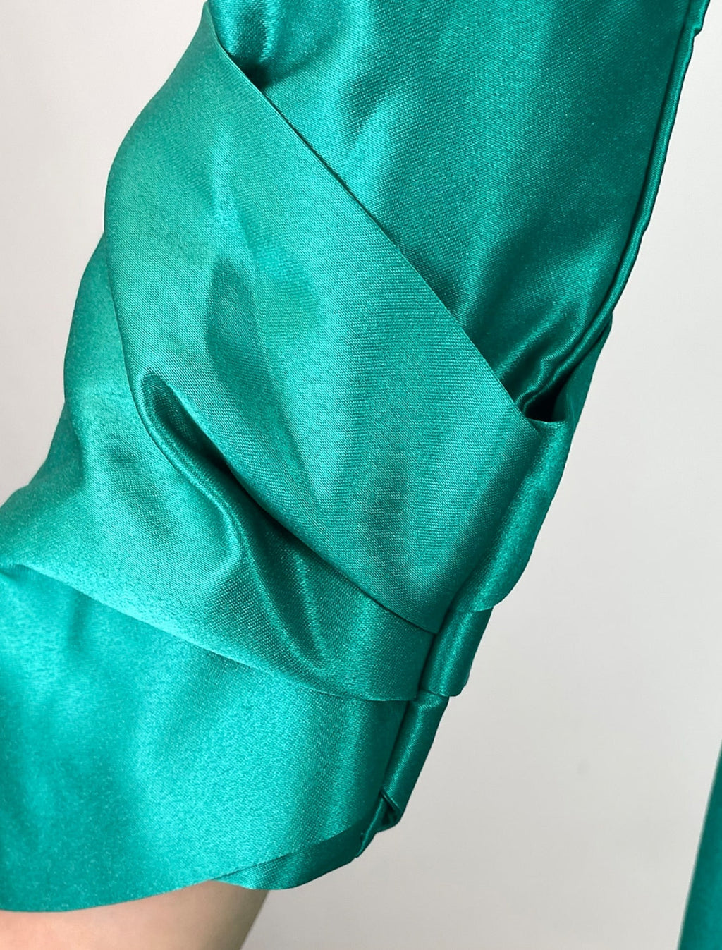 Green Sheath Christmas Red Dress Cocktail Dresses Emerald Green Elegant Dress Fall Wedding Guest Dress For Mother Formal Knee Length 3/4 Length Sleeve V Neck with Sash / Ribbon Pure Color