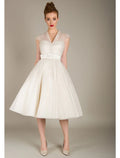 Cocktail Dresses 1950s Dress Graduation Knee Length Sleeveless V Neck Wednesday Addams Family with Sash / Ribbon