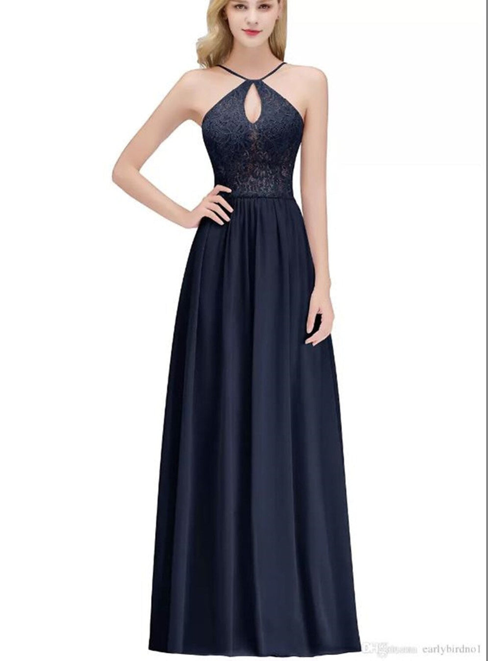 Engagement Floor Length Sleeveless Sleek Insert