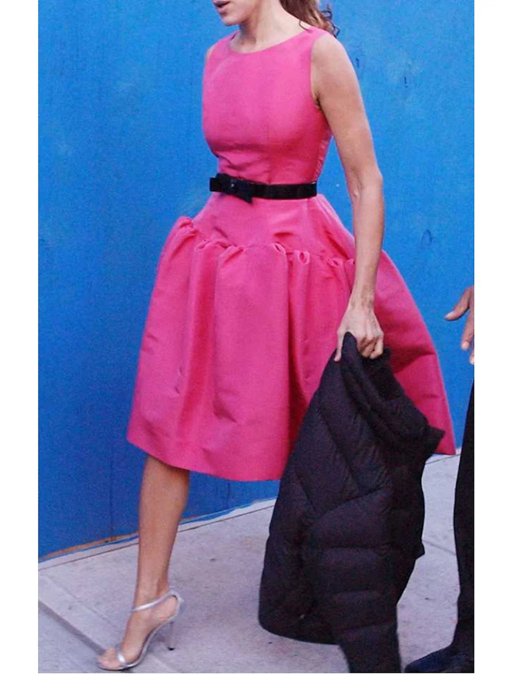 Homecoming Dresses Celebrity Style Dress Party Wear Cocktail Party Knee Length Sleeveless Jewel Neck with Bow(s)