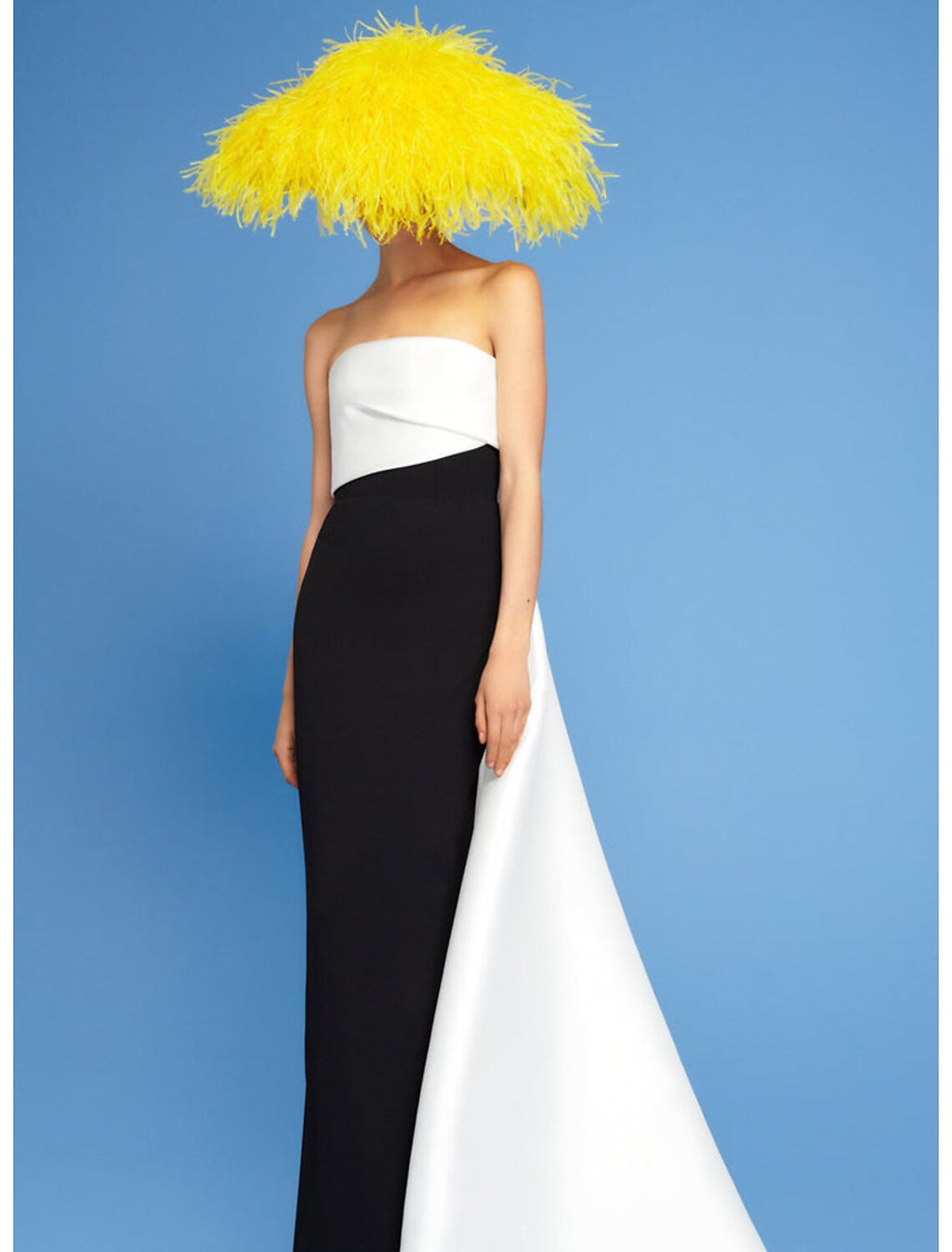 Sheath / Column Evening Gown Color Block Dress Wedding Short / Mini Sleeveless Strapless with Ruched
