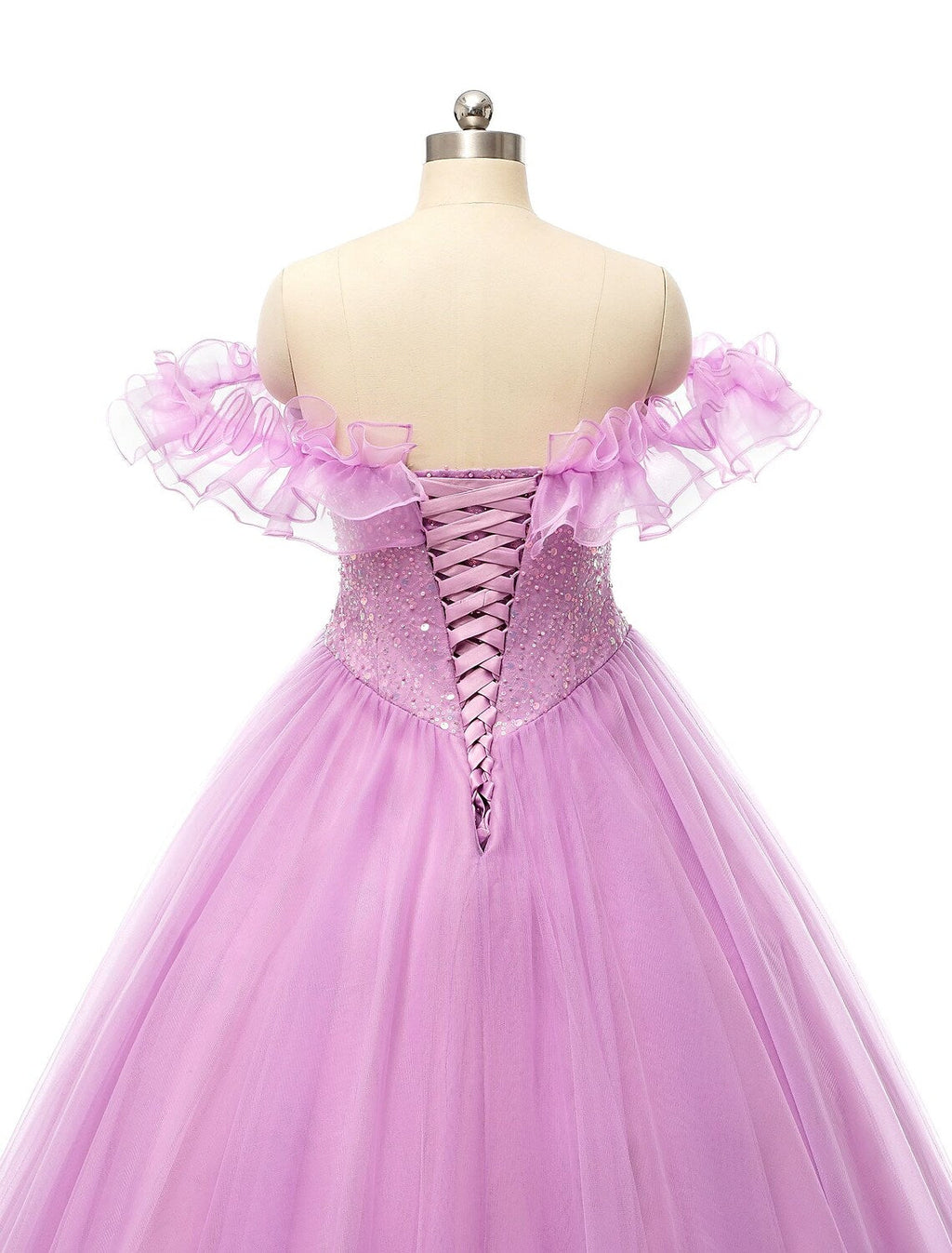 Puffy Dress Quinceanera Floor Length Sleeveless Off Shoulder Pearls