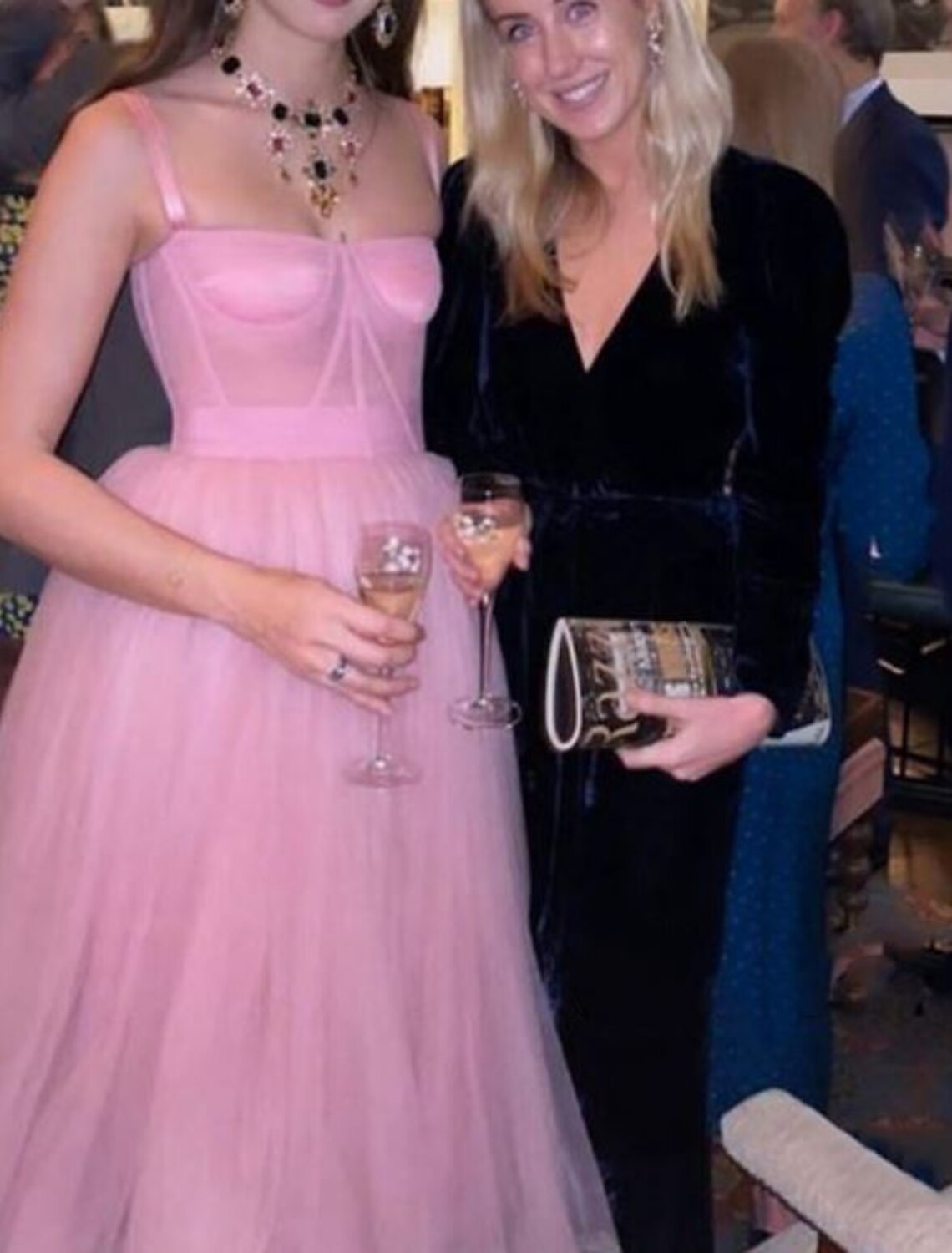 Celebrity Style Vintage Engagement Prom Dress Spaghetti Strap Sleeveless Tea Length with Pleats