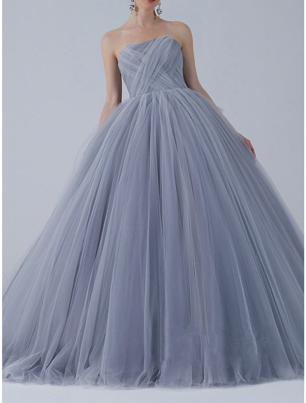 Ball Gown Prom Dresses Luxurious Dress Quinceanera Prom Sweep / Brush Train Short Sleeve Off Shoulder with Bow(s) Pleats